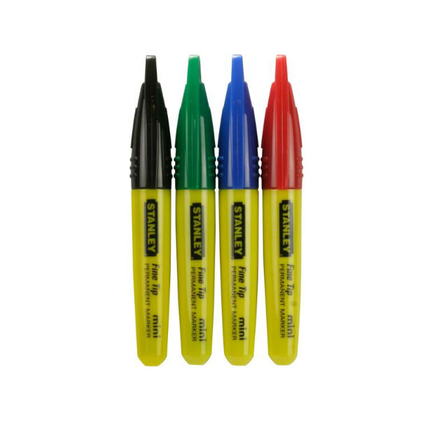 STANLEY MARKERS BOX 4PCS