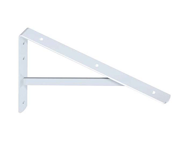 HEAVY WEIGHT BRACKET 25CM X 15CM WHITE