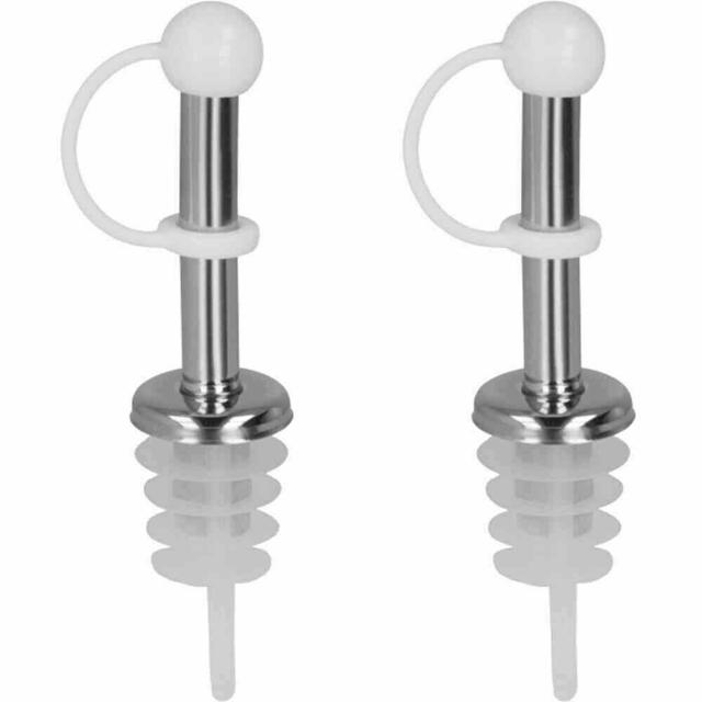 METALTEX SET 2 BOTTLE POURERS