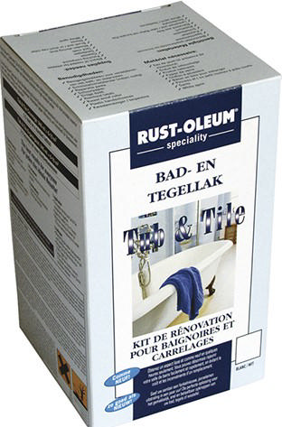 RUST-OLEUM ΜΠΑΝΙΕΡΑ & ΠΛΑΚΑΚΙ ΛΕΥΚΗ ΒΑΦΗ