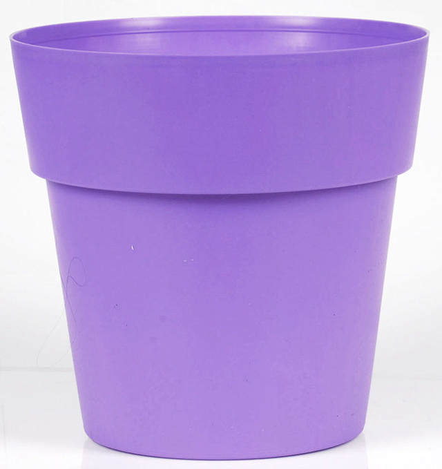 VIOMES LINEA BASIC SMALL POT 11X10.5CM 0.6LTR VIOLET NO RING