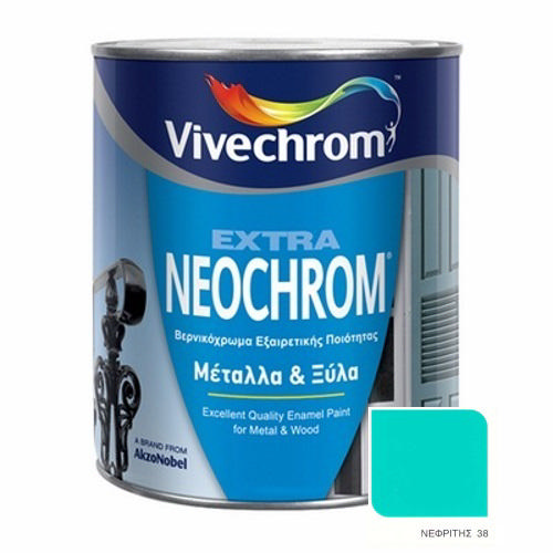 VIVECHROM GREENSTONE 38 NEOCHROM EXTRA ΓΥΑΛΙΣΤΕΡΟ ΒΕΡΝΙΚΟΧΡΩΜΑ 375ML