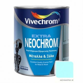 VIVECHROM AQUAMARINE 82 NEOCHROM EXTRA ΓΥΑΛΙΣΤΕΡΟ ΒΕΡΝΙΚΟΧΡΩΜΑ 375ML