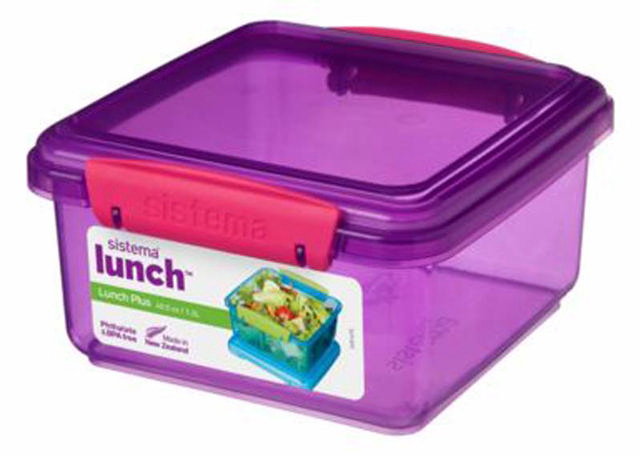 SISTEMA LUNCH CUBE COLOURED 1.2LT