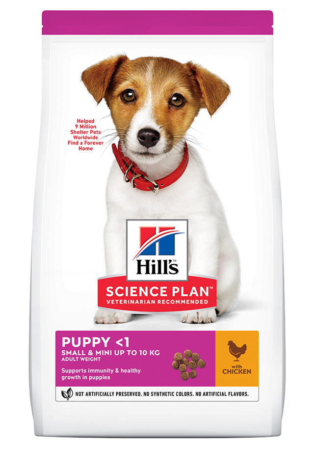 HILLS SCIENCE PLAN CANINE PUPPY SMALL & MINI CHICKEN 1.5KG