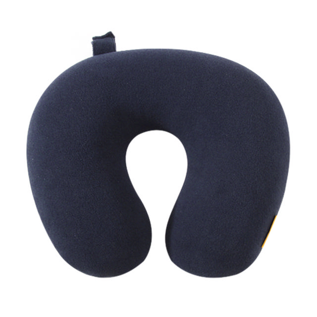 TRAVEL BLUE NECK PILLOW MICRO PEARLS