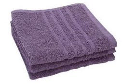 LIFESTYLE HAND TOWEL 500G 30X30CM - PURPLE