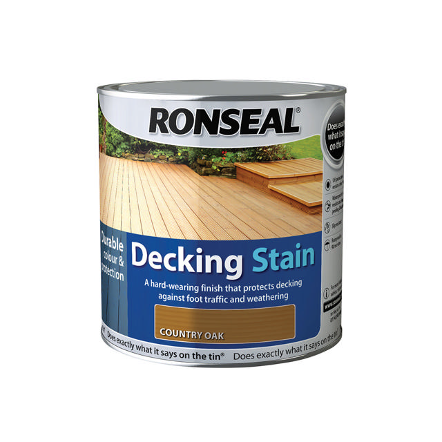 RONSEAL® DECKING STAIN GOLDEN CEDAR 2.5L