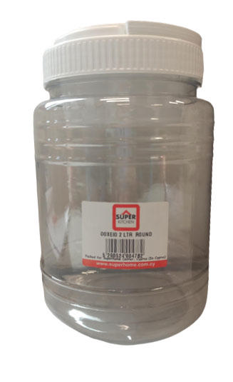 PLASTIC JAR WITH HANDLE 3.5L/2KG