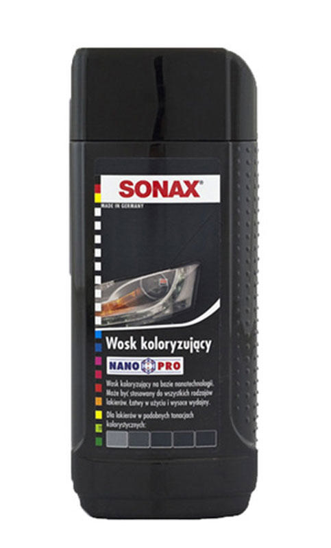 SONAX COLOUR & WAX BLACK 250ML