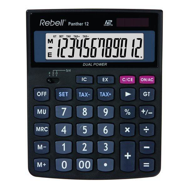 REBELL PANTHER 12 DESKTOP CALCULATOR