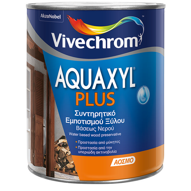 VIVECHROM MAHOGANY 505 AQUAXYL PLUS ΣΥΝΤΗΡΗΤΙΚΟ ΕΜΠΟΤΙΣΜΟΥ ΞΥΛΟΥ 2.5L