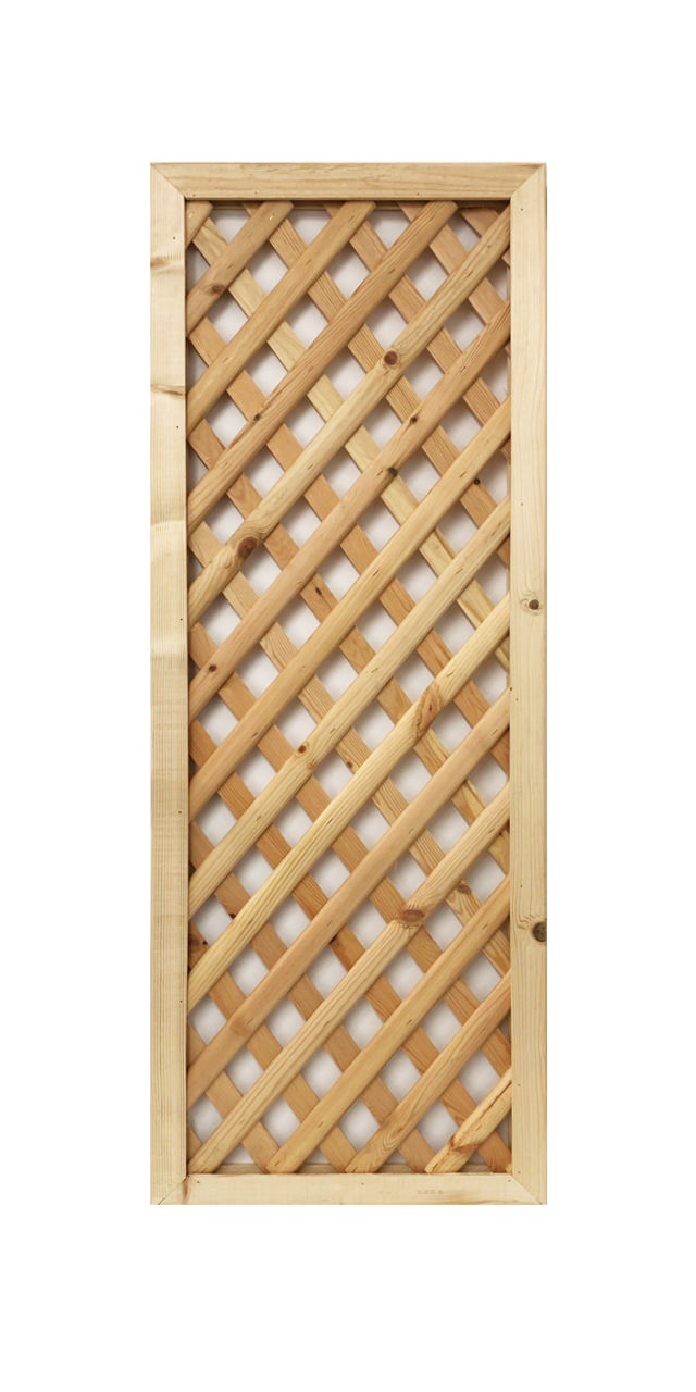 FOREST FRAMED PINE LATTICE 126X66X3.4CM