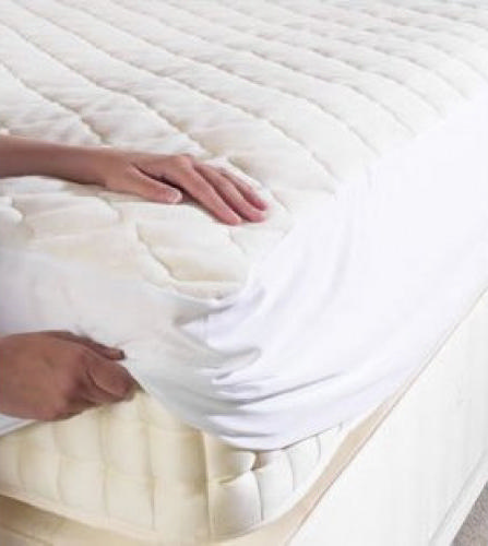 JAQUARD MATTRESS PROTECTOR 155X195CM