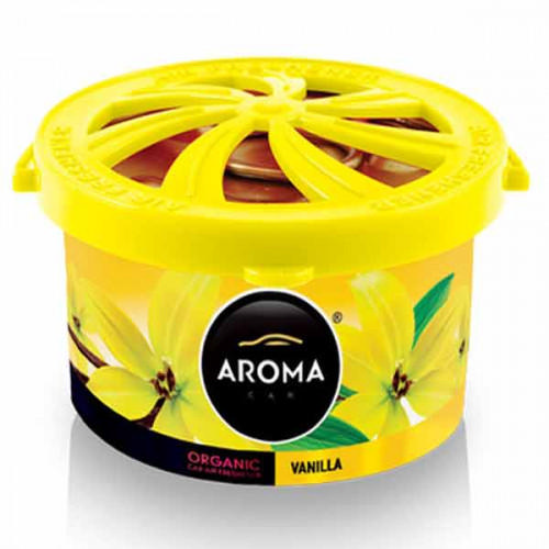 AROMA CAR FRESHENER ORGANIC VANILLA