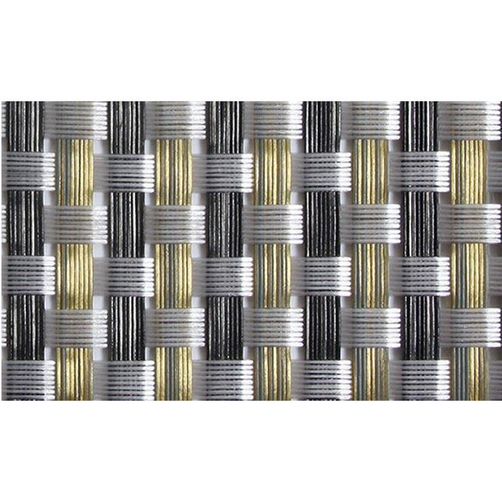 TABLE MAT SILVER-GOLD 45X33CM