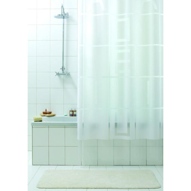 SHOWER CURTAIN PEVA ALFABETO