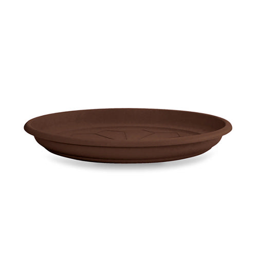 VECA PLASTIC PLATE ROUND 20CM BRONZE