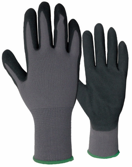 ELTECH NITRILE GLOVES 10'' BLK