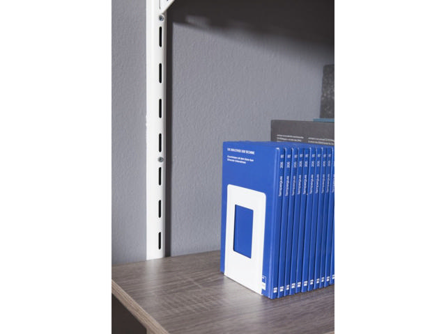 ELEMENT SQUARE BOOK END WHITE