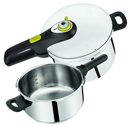 TEFAL PRESSURE COOK SET 6LTR+4LTR+LID