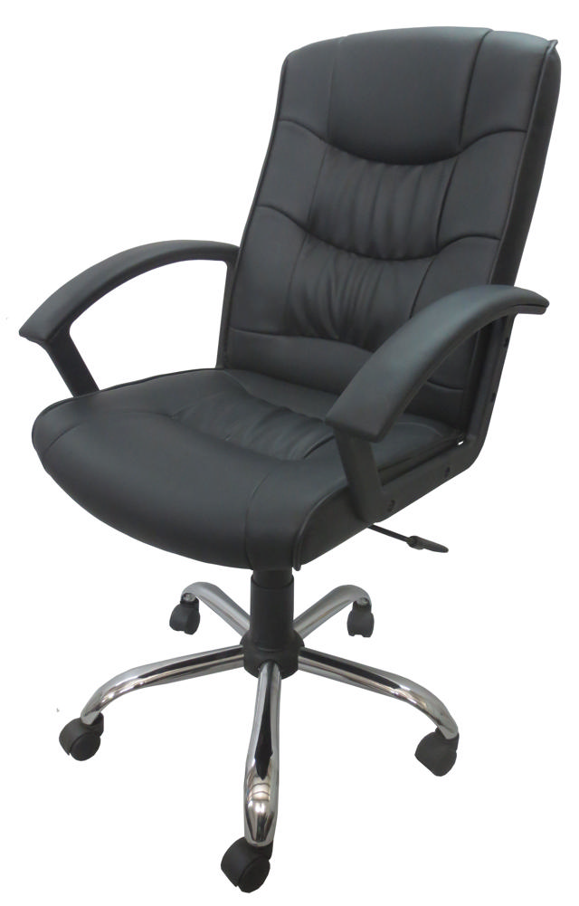 DUCK HIGH BACK OFFICE CHAIR 59.5Χ65CM -BLACK