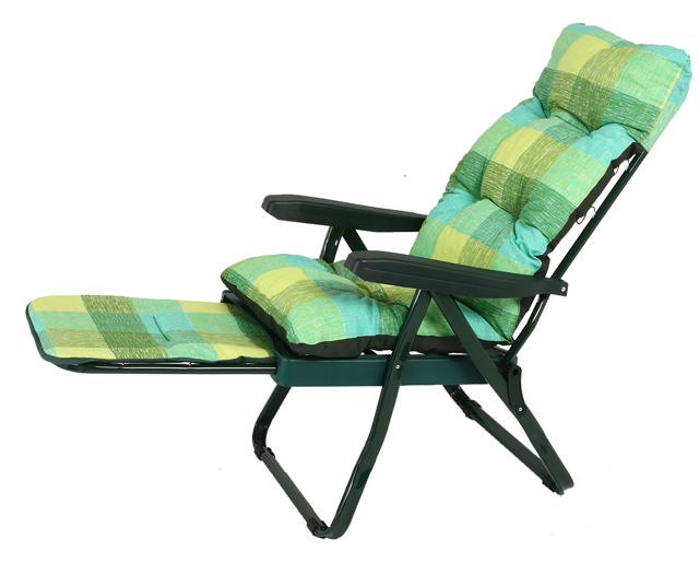 METALFAR 1910CN RELAX FOLDING CHAIR WITH FOOTREST 