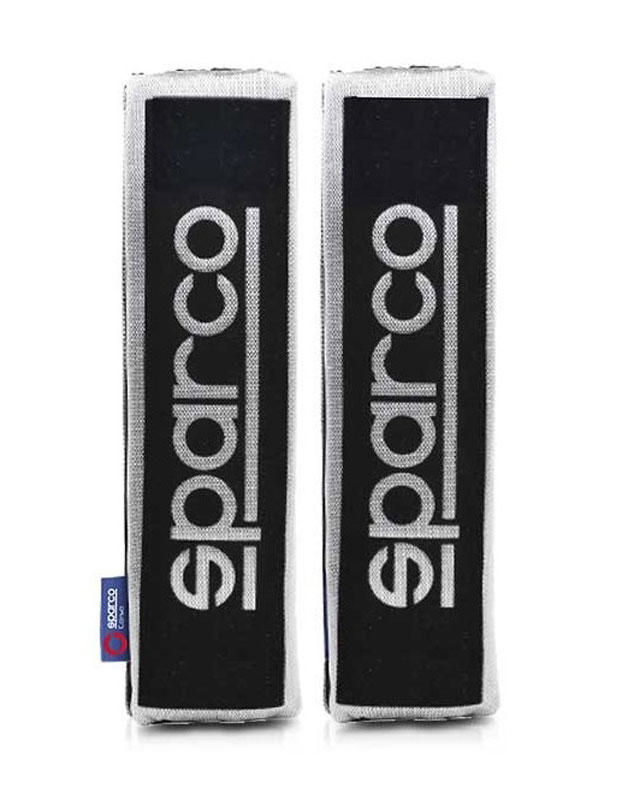 SPARCO SEAT BELT PADS BLACK OPC12120001