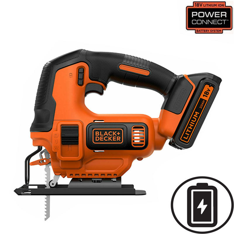 BLACK & DECKER BDCJ18-QW STIKSAV 18V 1 X 2.0AH