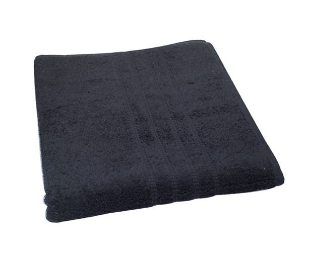 BATH TOWEL 85X150CM 500G - BLACK