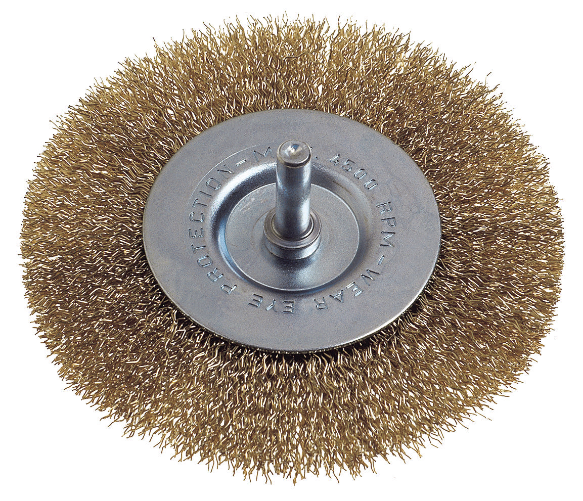 PG BRASS WIRE WHEEL BRUSH 40mm