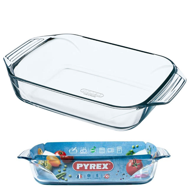 PYREX 407B000 IRRESISTIBLE RECTANGULAR ROASTER 2,1L