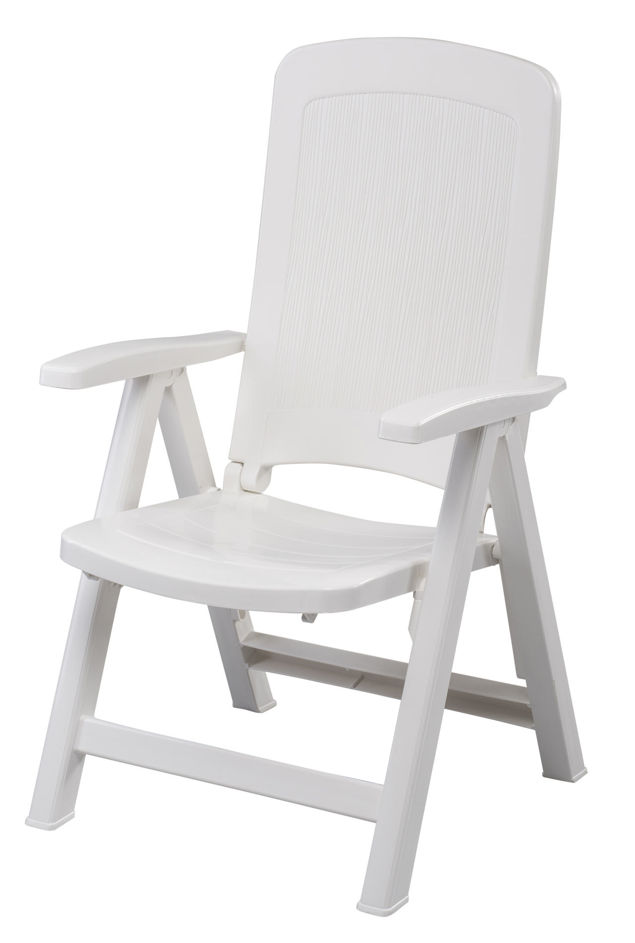 IDEA MALAGA OUTDOOR CHAIR 59X61X104CM - WHITE