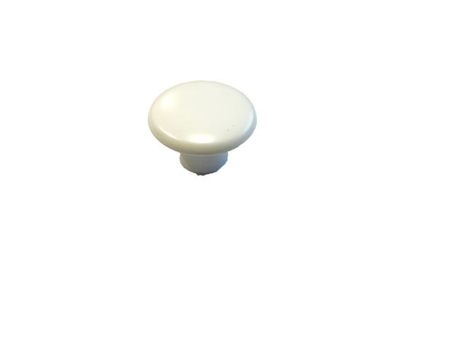 KNOB FOR FURNITURE ART 6 WHITE