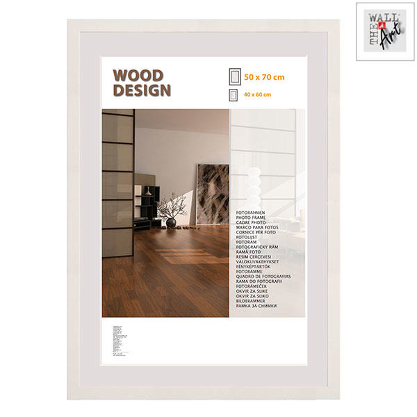 THE WALL ART WIEN WOOD ΦΩΤΟΓΡΑΦΟΘΗΚΗ 50X70CM WHITE