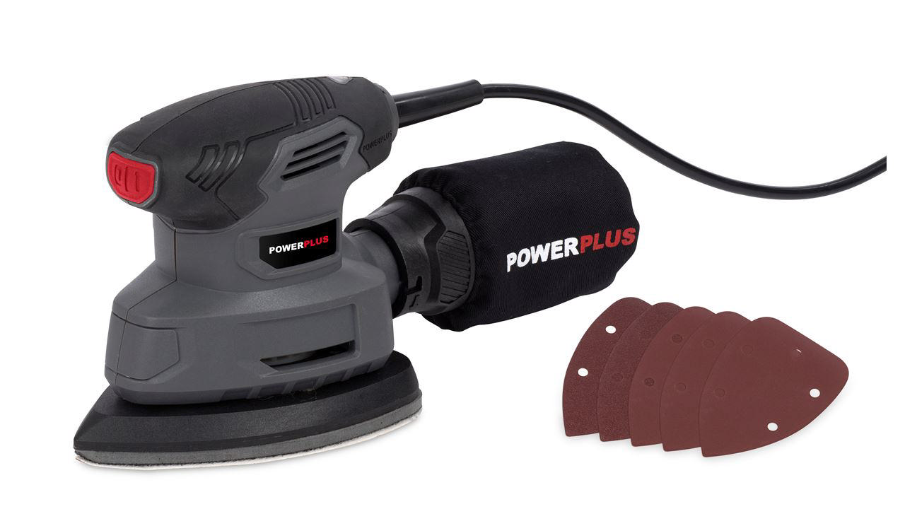 POWERPLUS POWE40020 PALM SANDER 140W