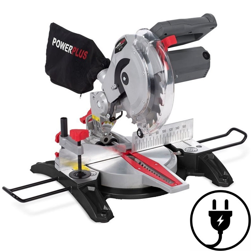 POWERPLUS POWE50102 MITRE SAW TELESC.1650W-210MM