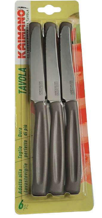 KAIMANO KNIVES 6PCS KITCHEN BROWN