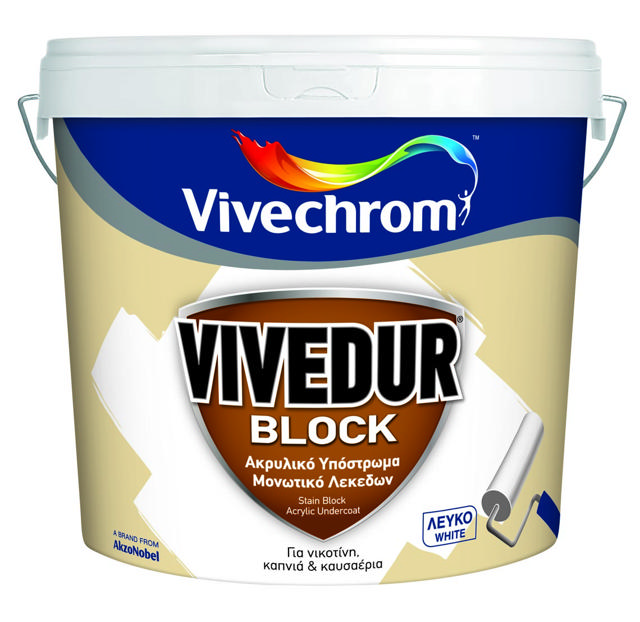 VIVECHROM VIVEDUR BLOCK ΑΚΡΥΛΙΚΟ ΥΠΟΣΤΡΩΜΑ 750ML