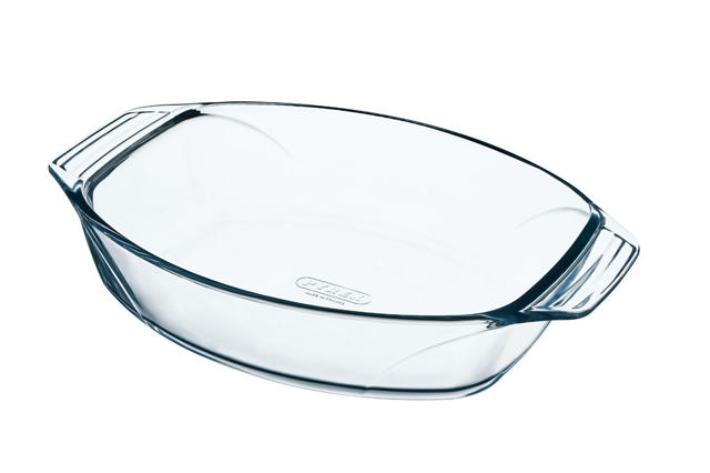 PYREX 412B IRRESISTIBLE OVAL ROASTER 4L