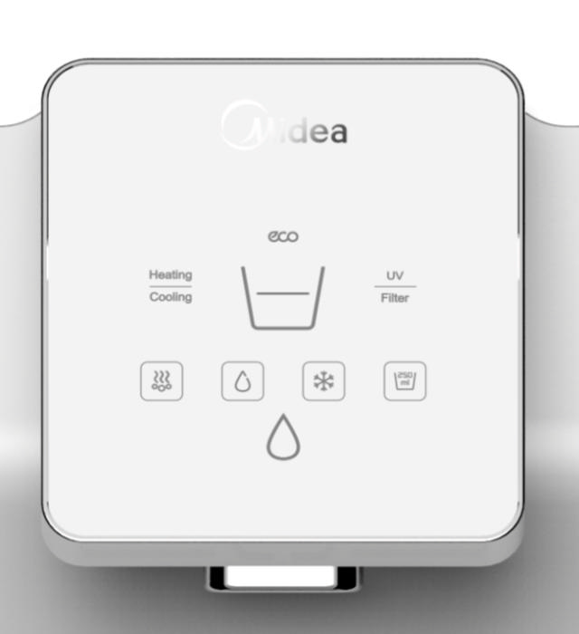 MIDEA JL1645T-Z-IOT WATER DISPENSER WITH WI-FI WHITE 530W