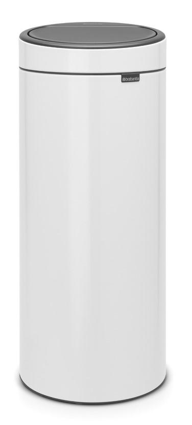 TOUCH BIN NEW, 30L - WHITE