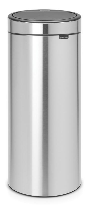 BRABANTIA TOUCH BIN NEW 30L - MAT STEEL