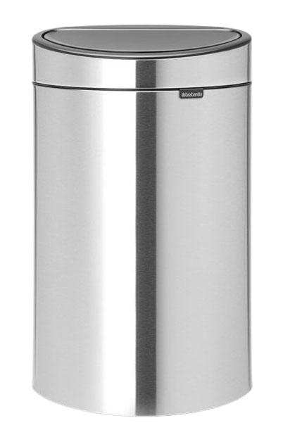 BRABANTIA TOUCH BIN 40 LITRE - MATT STEEL