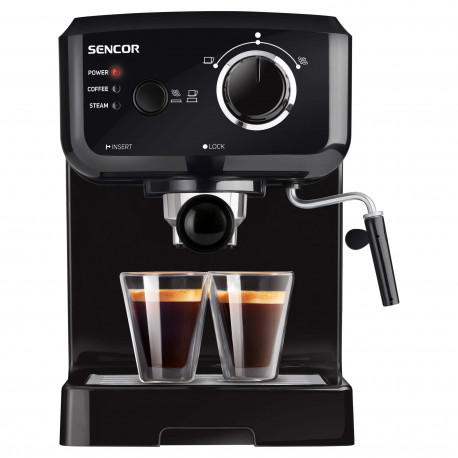 SENCOR SES1710BK ESPRESSO MACHINE 15BAR