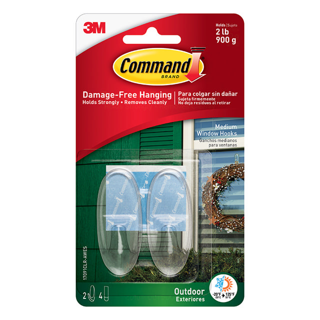 3M COMMAND OUTDOOR HOOK 900GR