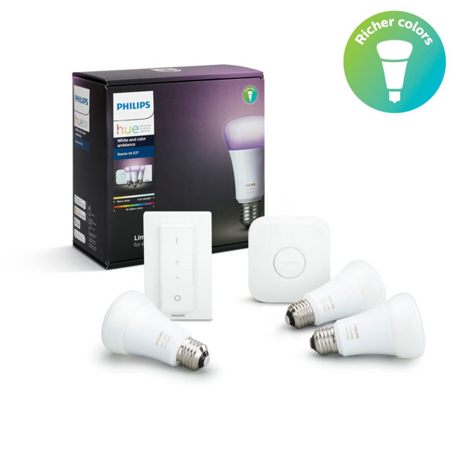 PHILIPS HUE ΛΑΜΠΤΗΡΑΣ 10W A60 SET EU LED