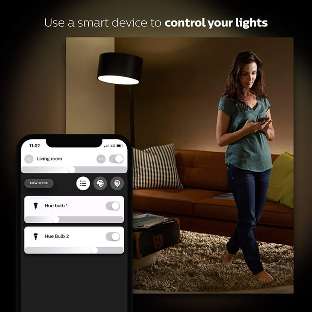 PHILIPS HUE WARM WHITE 9W A60 EU