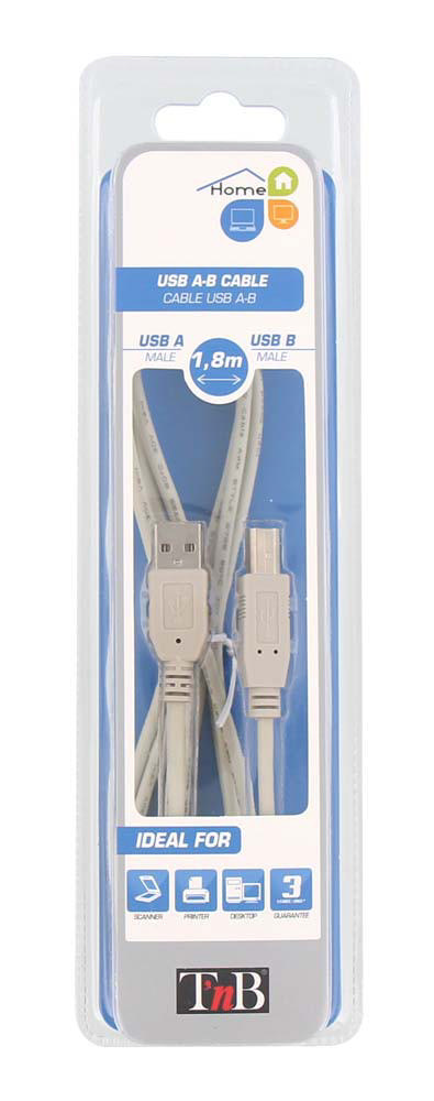 TNB USB 2.0 A-B CABLE 1.8M