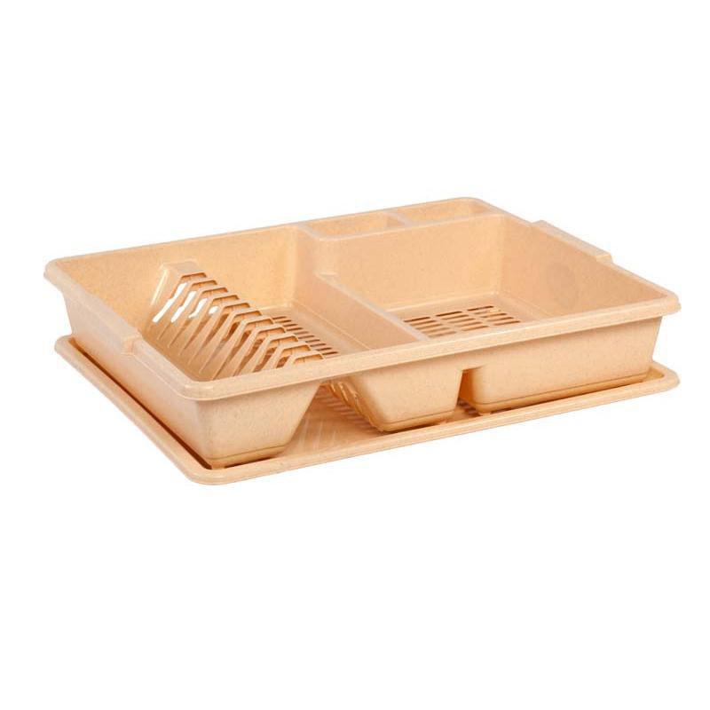 CYCLOPS DISHRACK PLASTIC WITH PLATE BEIGE 37X28CM